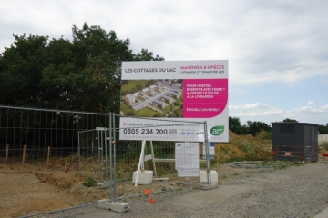 modification visuel 12m² Les Cottages du Lac - Coueron