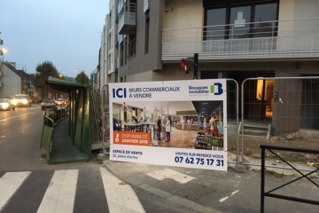 panneau 3x2m Bouygues immo Nantes