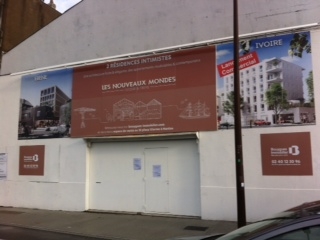 signalétique murale Bouygues Nantes