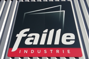 enseigne alu composite avec impression et plastification