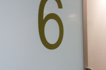 numéro en impression numérique avec lamination
